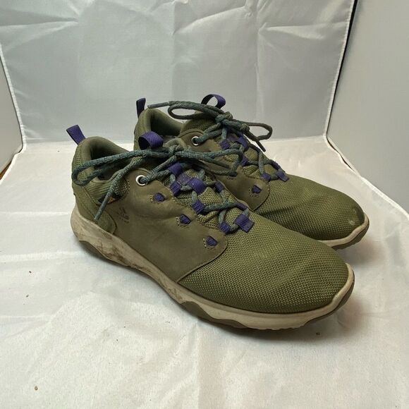 TEVA women's canyonview rp hiking shoes in olive/mulberry - Picture 1 of 10